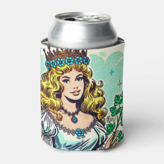 Porta-lata Histórias em quadrinhos da Princesa Bonita Vintage