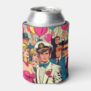 Porta-lata Histórias em quadrinhos de Partido Vintage