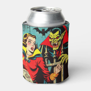 Porta-lata Histórias em quadrinhos de Vampiros de Horror Retr