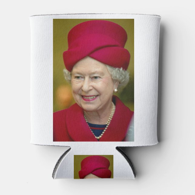 Porta-lata HM Queen Elizabeth II Platinum Jubilee (Frente)