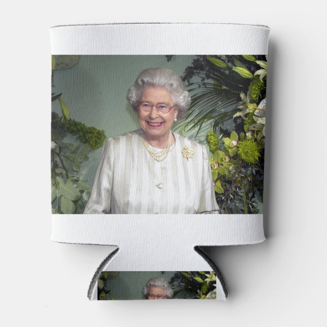 Porta-lata HM Queen Elizabeth II Platinum Jubilee (Frente)