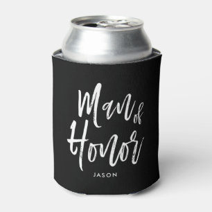 Porta-lata Homem do casamento feito sob encomenda do estilo
