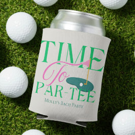 Porta-lata Hora do Par-Tee - Bachelorette de Golfe Divertido