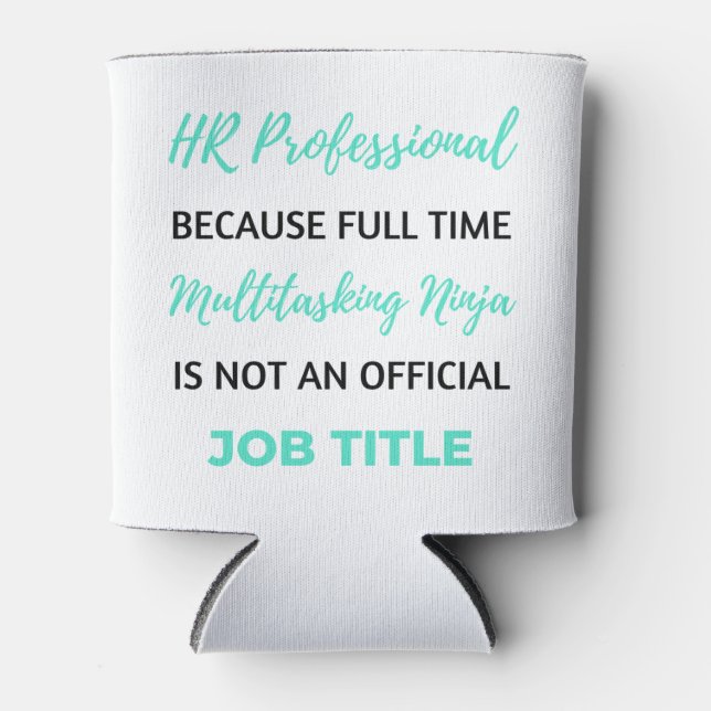Porta-lata HR Professional Because Full Time Multitasking 2 (Frente)