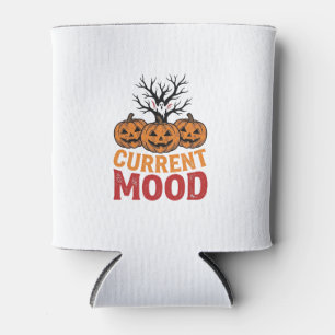 Porta-lata Humor Atual Abóbora de Halloween Camisa Vintage De