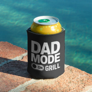 Porta-lata Humor de Churrasco no Modo Pai