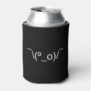 Porta-lata I Dunno LOL ¯\(º_o)/ Emoticon Japonês Kaomoji