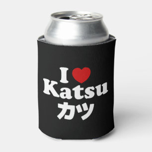 Porta-lata I Heart [Love] Katsu カ ツ