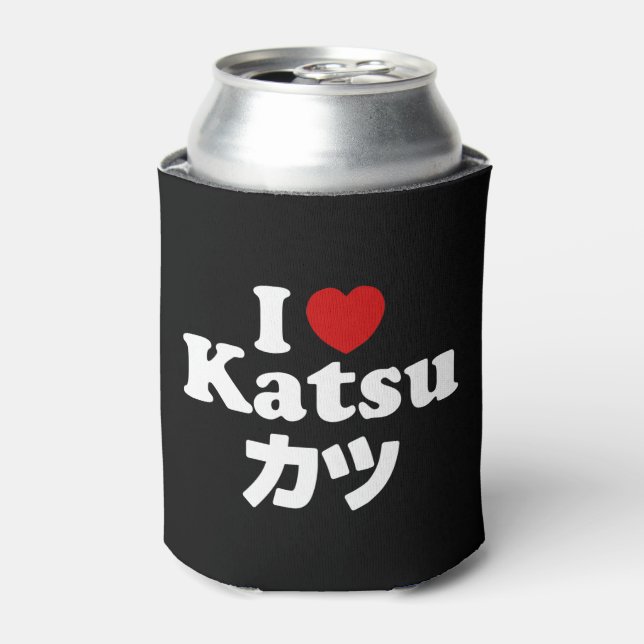 Porta-lata I Heart [Love] Katsu カ ツ (Can Front)