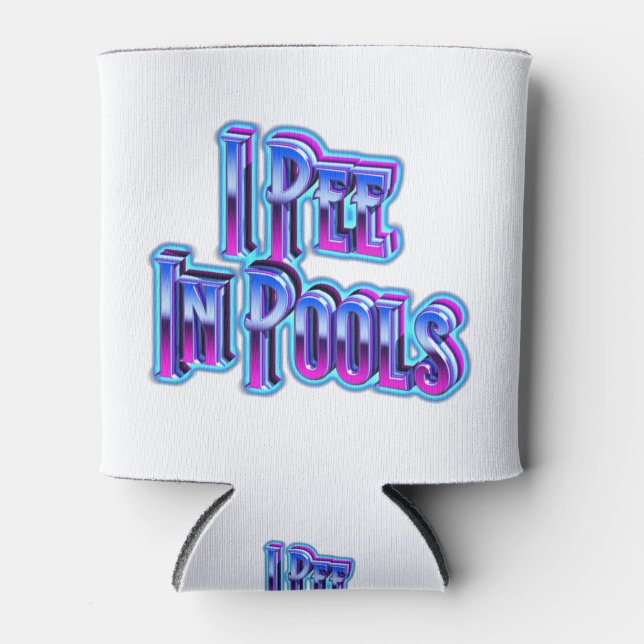 Porta-lata I Pee In Pools (Frente)