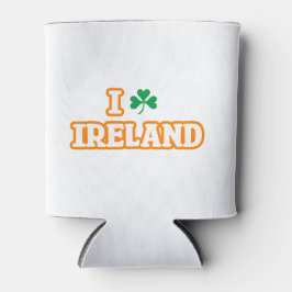Porta-lata "I [SHAMROCK] IRLANDA" Consegue Resfriar