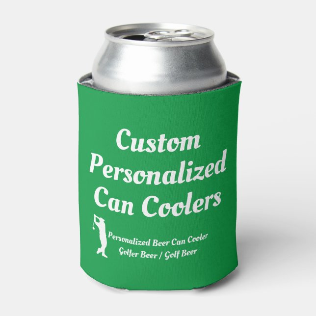 Porta-lata Ideia Golfer Beer Gift | Cerveja Personalizada (Can Front)