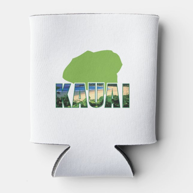 Porta-lata Ilha Kauai (Frente)