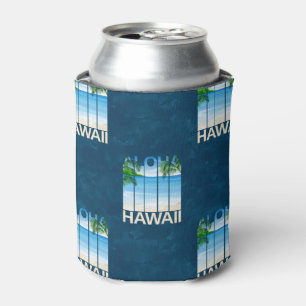 Porta-lata Ilhas de Verão Aloha Hawaii