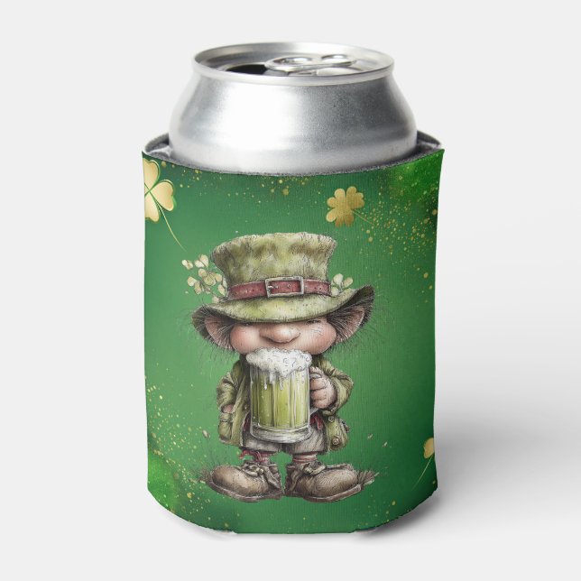 Porta-lata Ilustração Caprichosa de Leprechaun (Can Front)