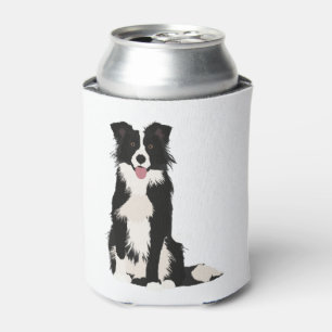 Porta-lata Ilustração de Borda Collie!