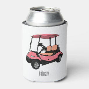 Porta-lata Ilustração de carrinho de golfe / carrinho de golf