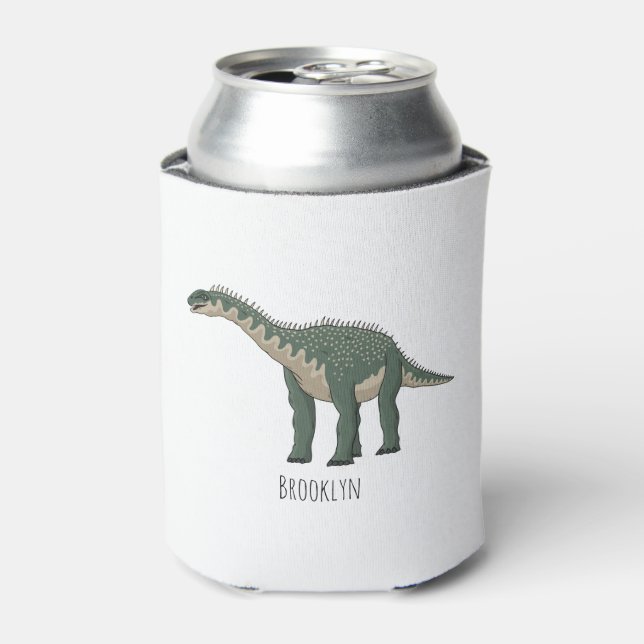 Porta-lata Ilustração de desenho animado de Barapasaurus (Can Front)