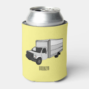 Porta-lata Ilustração de desenho animado de caminhão