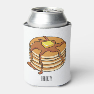 Porta-lata Ilustração de desenho animado de Pancake