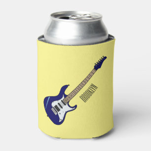 Porta-lata Ilustração de desenho de guitarra elétrica