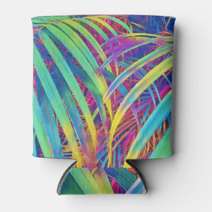 Porta-lata Ilustração digital Tropical Palm Leaf