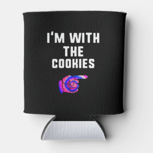 Porta-lata Im Com Cookies Tie Dye Produtos Engraçados