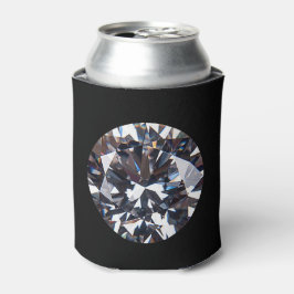 Porta-lata Imagem de Gem de Diamante Elegante Facultada