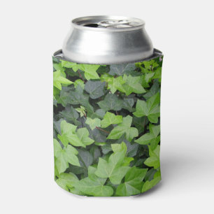 Porta-lata Impressão de Botânica de Ivy Verde