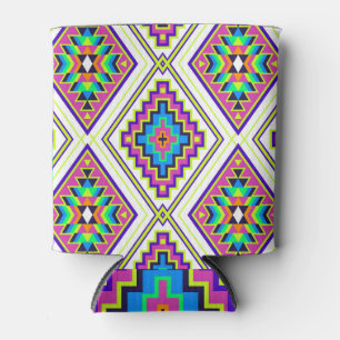 Porta-lata Impressão do Rainbow Tribal Navajo