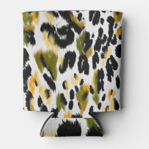 Porta-lata Impressão Leopardo: Fundo de Textura Animal