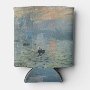 Porta-lata Impressão Monet Sunrise Pintura Levante Solo