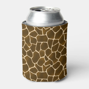 Porta-lata Impressão selvagem do estilo da pele animal dos