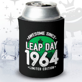 Porta-lata Incrível Desde 1964 Dia do Ano Leap Fev 29 Anivers