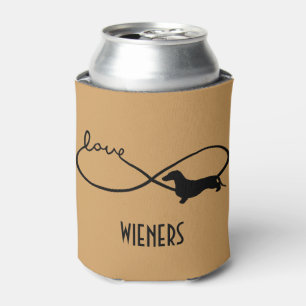 Porta-lata Infinity Love Lemniscate Short-Hair Dachshund 1