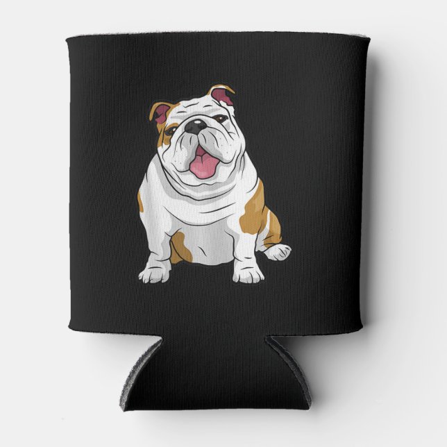 Porta-lata Inglês Bulldog Incrível Engraçado Cães-do-cachorro (Frente)