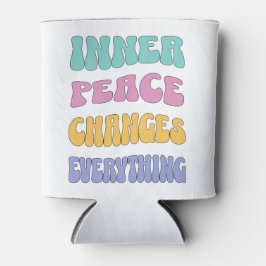 Porta-lata Inner Peace Changes Everything