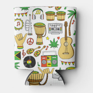 Porta-lata Instrumentos Musicais: Reggae Sem Olhos