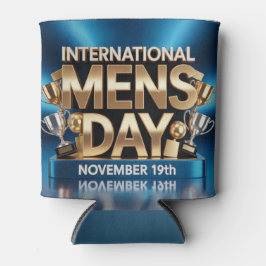 Porta-lata International Mens Day Can Sleeve