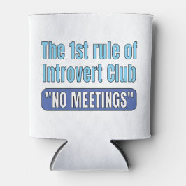 Porta-lata Introvert Club    T-Shirt