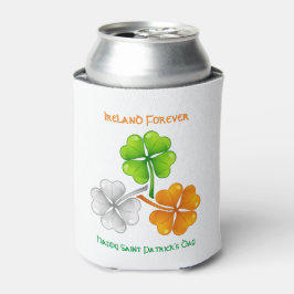 Porta-lata Ireland Forever Lucky Shamrock
