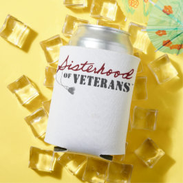 Porta-lata Irmãs do Orgulho Militar dos Veteranos Design