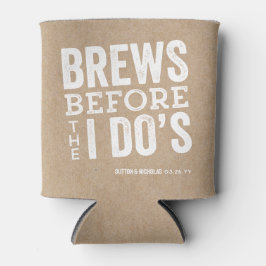 Porta-lata Irrita antes do casamento de cerveja