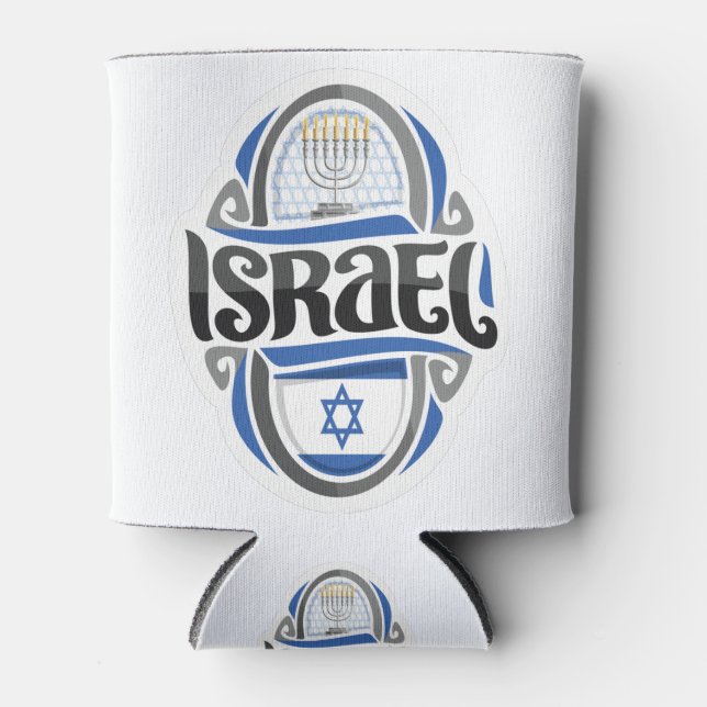 Porta-lata Israel Flag Israelitas (Frente)