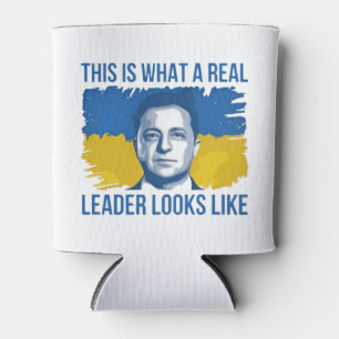 Porta-lata Isto é o que um verdadeiro líder parece ser Ukrain