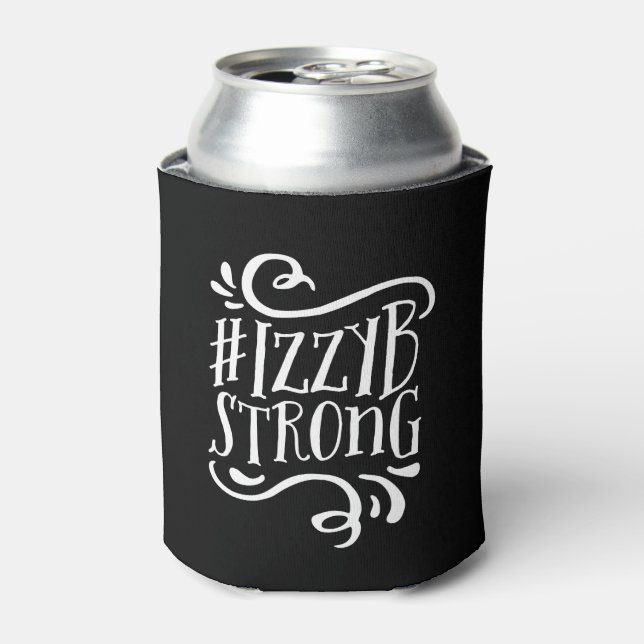 Porta-lata #IzzyBStrong Beer Can (Can Front)