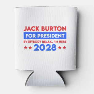 Porta-lata Jack Burton Para Presidente 2028