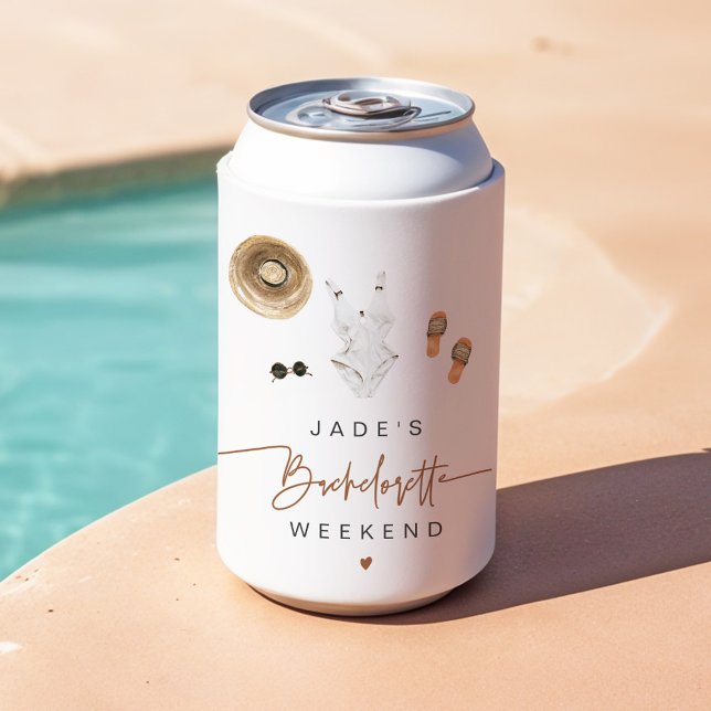 Porta-lata JADE Boho Desert Cactus Scottsdale Antes do Véu (Criador carregado)