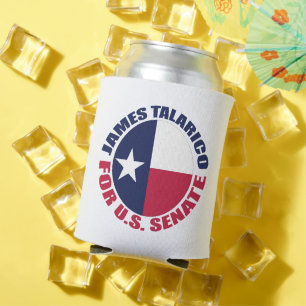 Porta-lata James Talarico para Senado dos EUA Texas