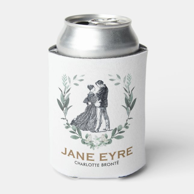 Porta-lata Jane Eyre e Edward Rochester com Wreath (Can Front)